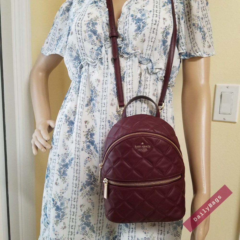 CHERRYWOOD MINI CONVERTIBLE BACKPACK KATE SPADE - Picture 15 of 16